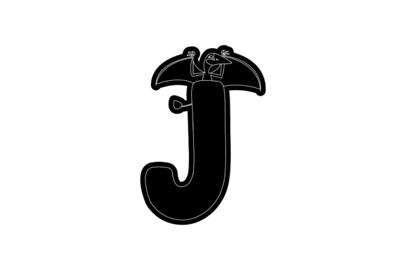 Download Dinosaur Alphabet Graphic Black Style - Alphabet graphic Collection