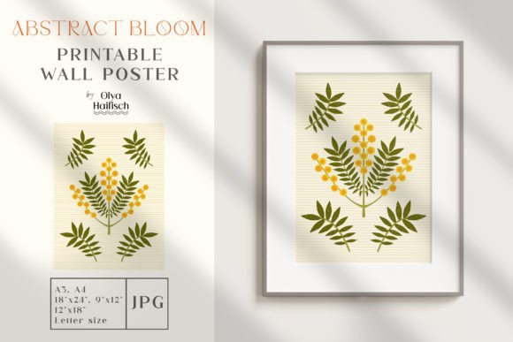 Download Spring Yellow Flower Printable Poster - Flower Collection