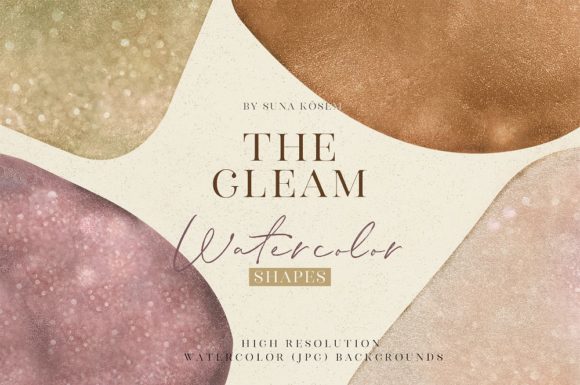 Download The Gleam Watercolor Shapes - Watercolor shapes Collection