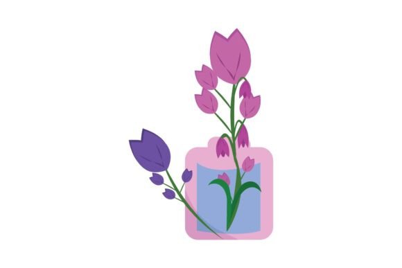 Download Pretty Flowers in Vase Vector Art - Flower Collection