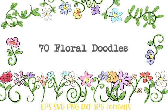 Download 70 Floral Line Art Illustrations Flowers - Flower Collection