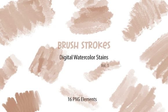 Download Brush Strokes Abstract Clipart - Stroke Collection