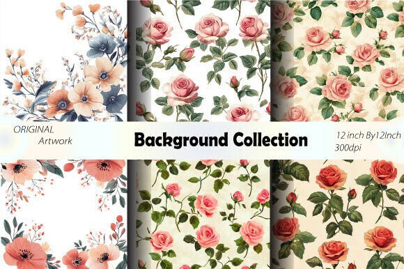 Download Wallpaper Flower Texture Background Art - Flower Collection