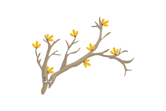 Download Spring Kawaii Cute Flower Branch - Flower Collection