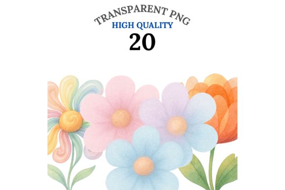 Download Abstract Flower Clipart Bundle - Flower Collection