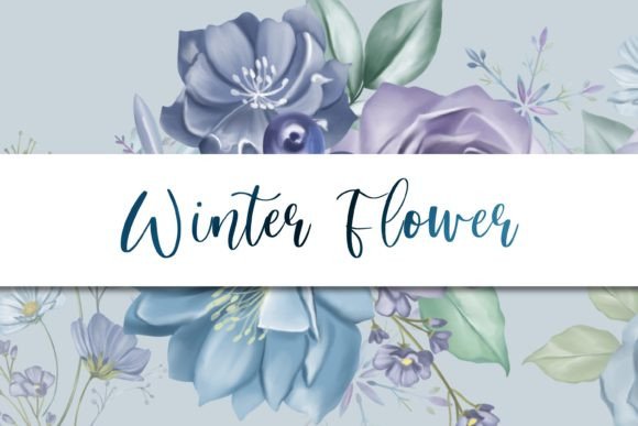 Download Winter Flower Clipart - Flower Collection