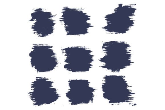 Download Acrylic Paint Splash Brush Stroke Set - Stroke Collection