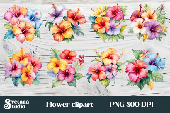 Download Hibiscus Tropical Flower Clipart PNG - Flower Collection