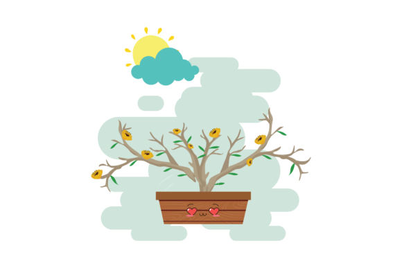 Download Spring Flower Branch Kawaii Cute - Flower Collection