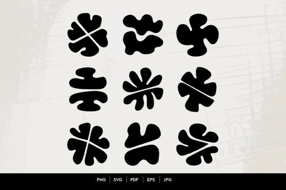 Download Retro Abstract Flower SVG Set - Retro Collection