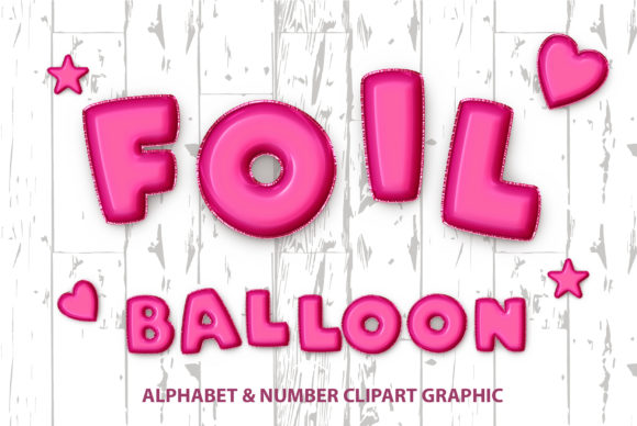 Download Pink Foil Balloon Alphabet Graphic - Alphabet graphic Collection